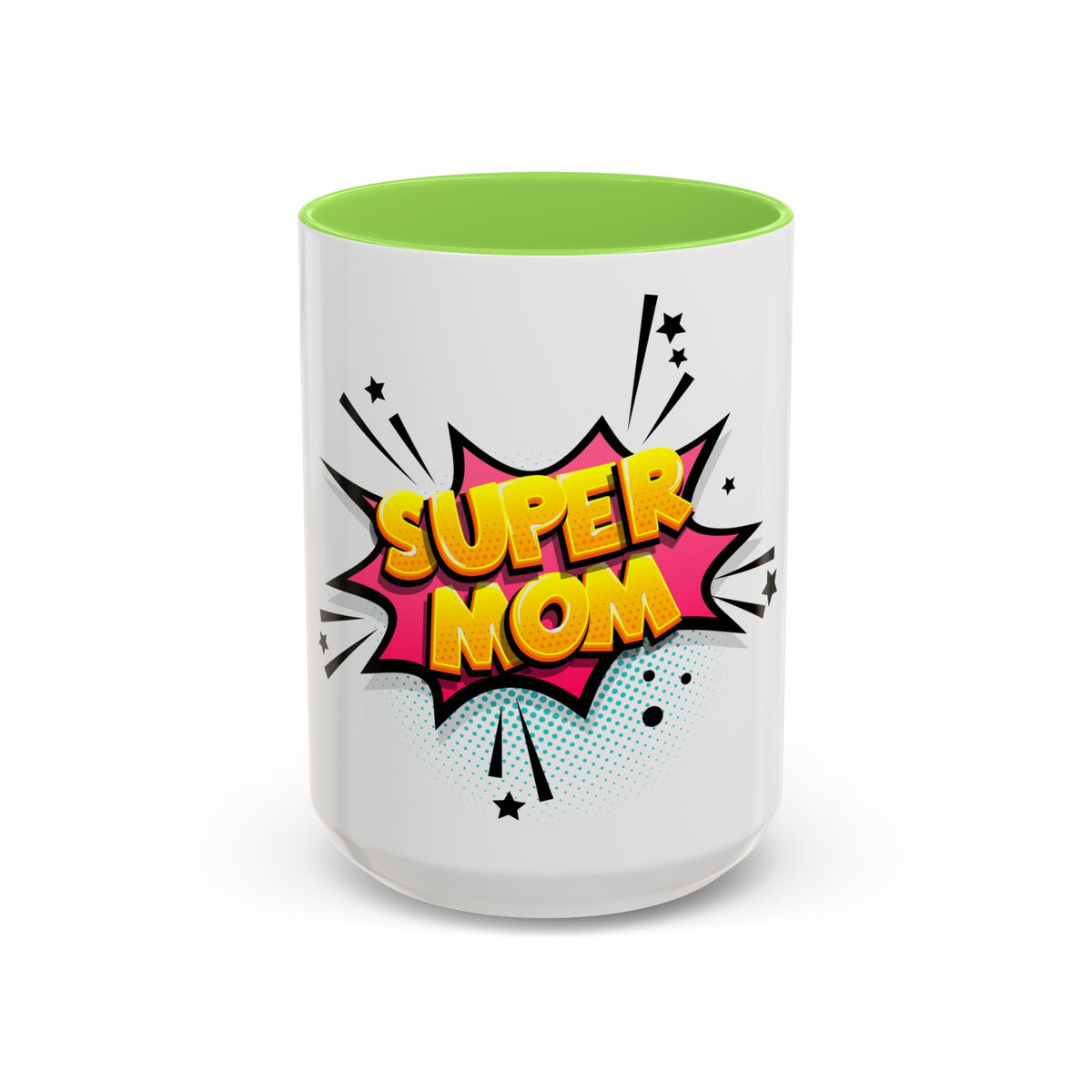 Super Mom Colorful Coffee Mug - Perfect Gift for Mother's Day