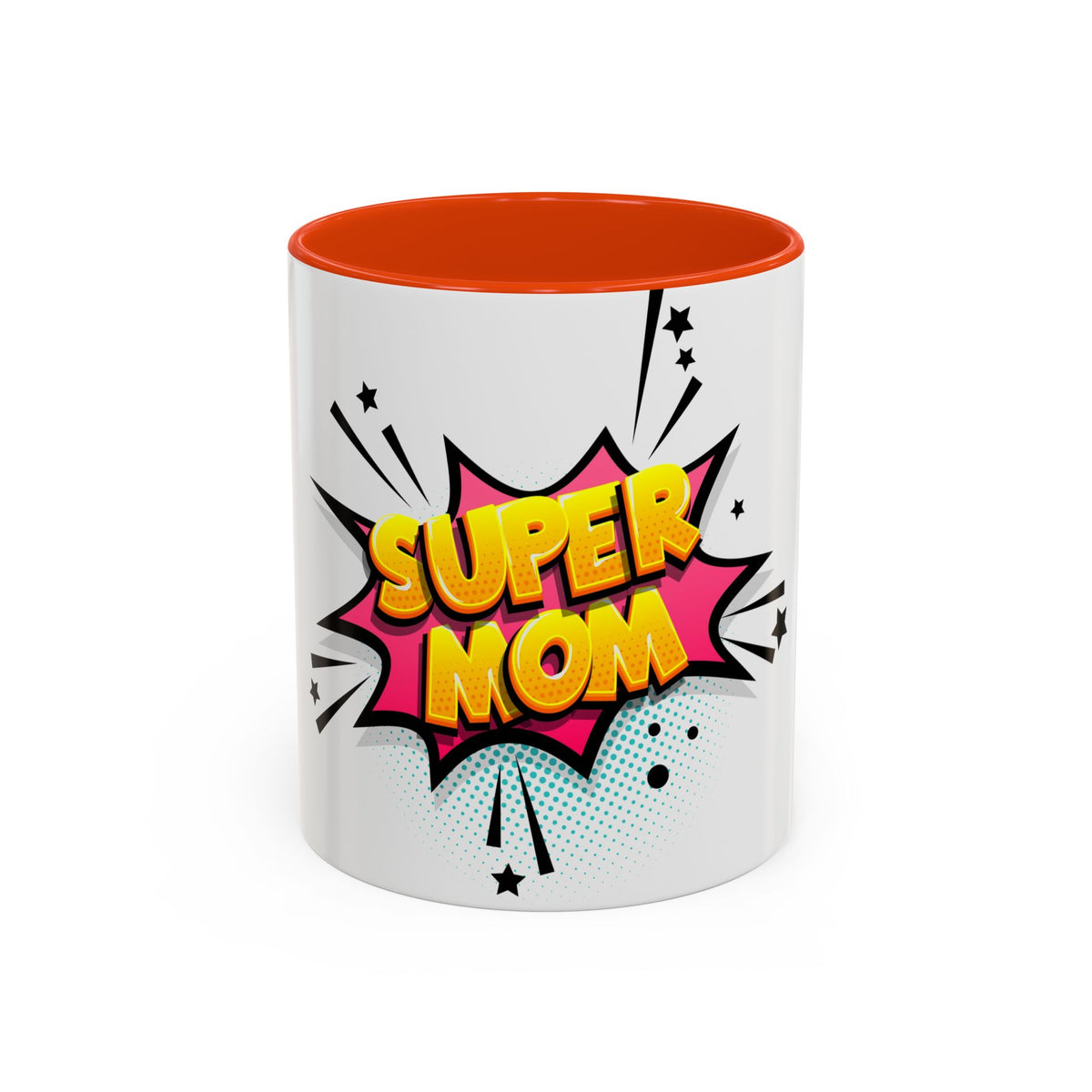 Super Mom Colorful Coffee Mug - Perfect Gift for Mother's Day