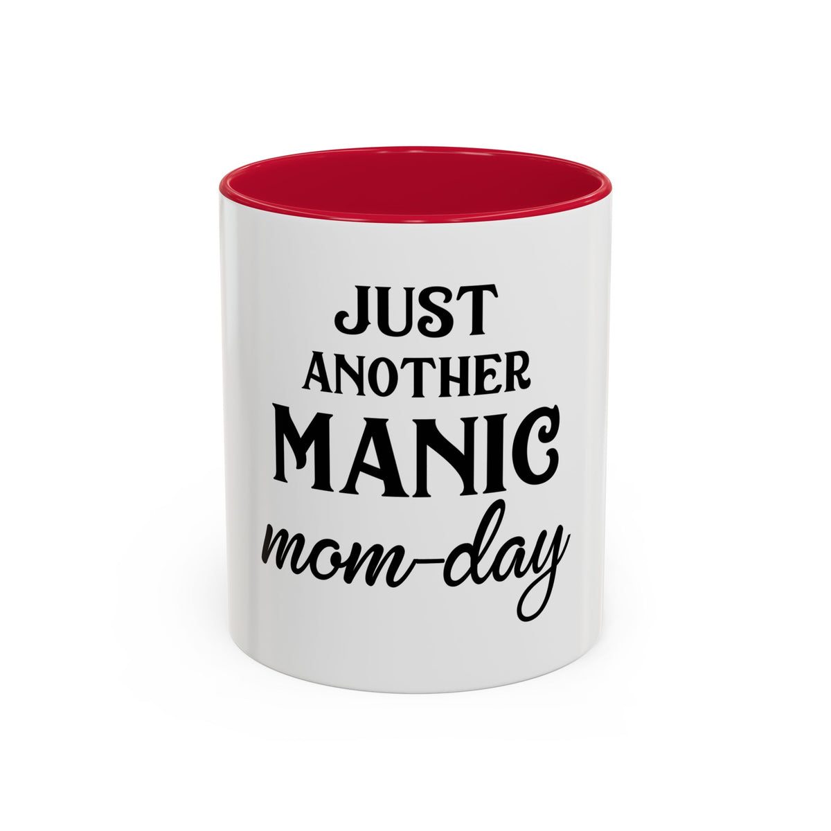 Just Another Manic Mom-Day Colorful Coffee Mug - 11oz & 15oz, Perfect Gift for Moms