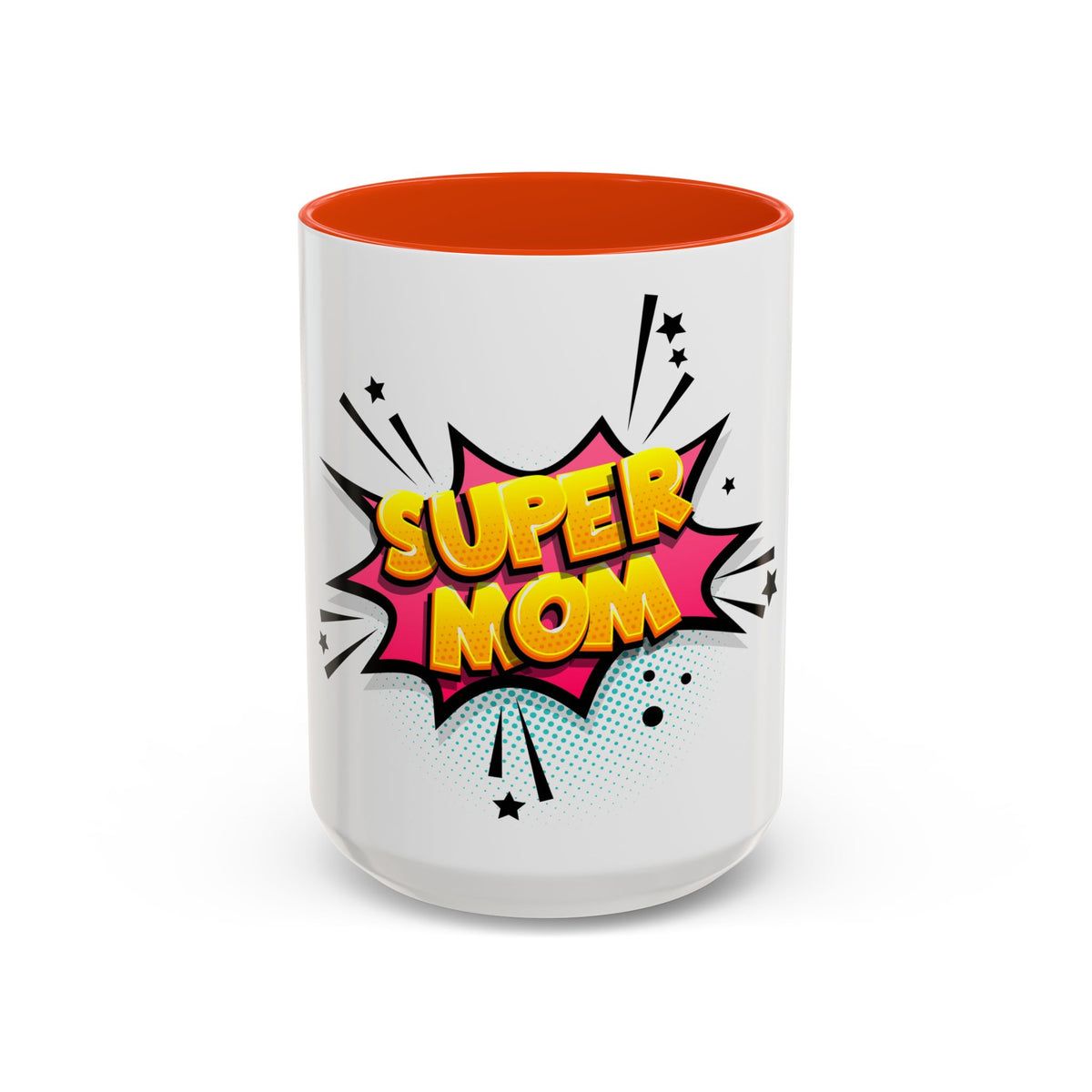 Super Mom Colorful Coffee Mug - Perfect Gift for Mother's Day