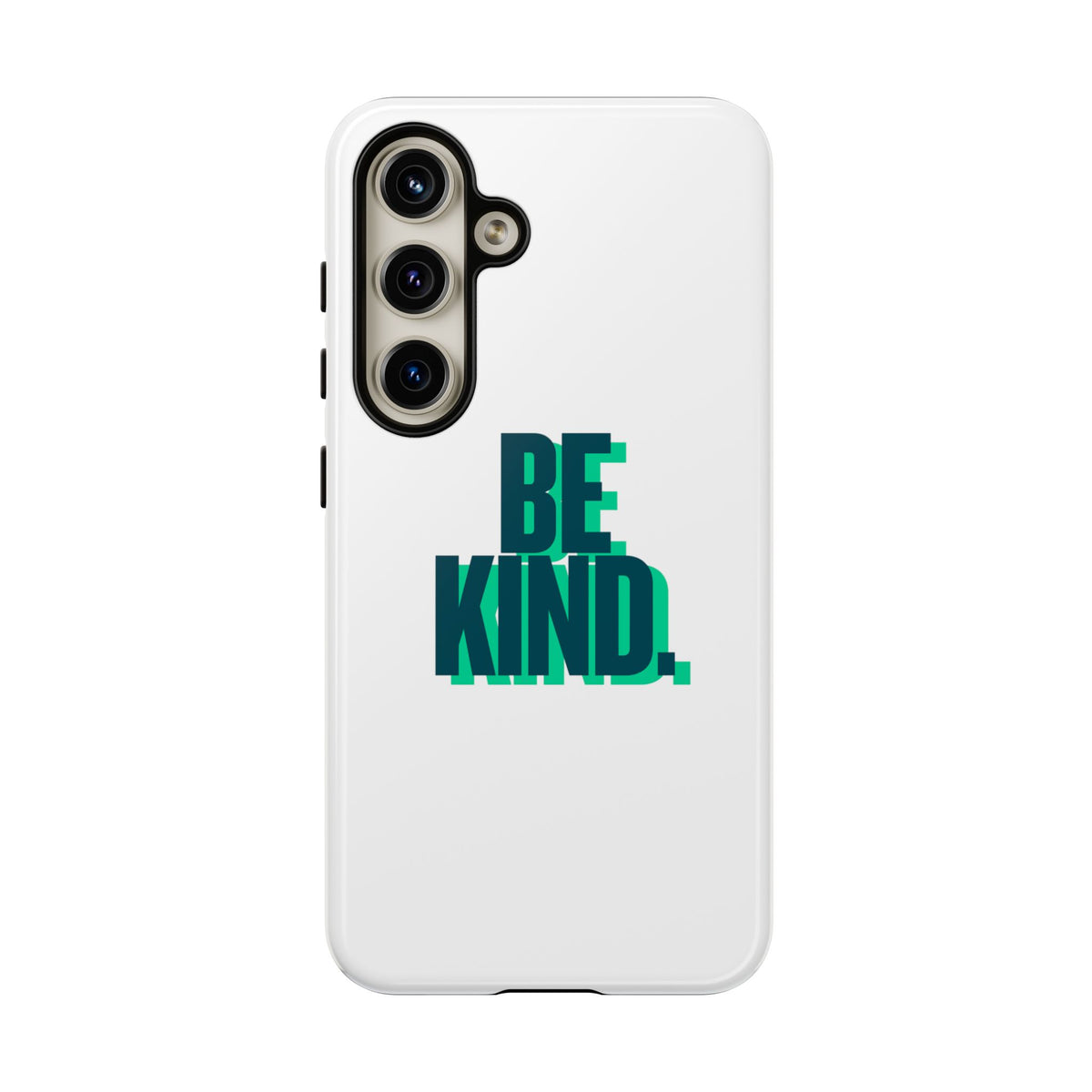 Be Kind Phone Case — Tough Protective iPhone Cover with Positive Message