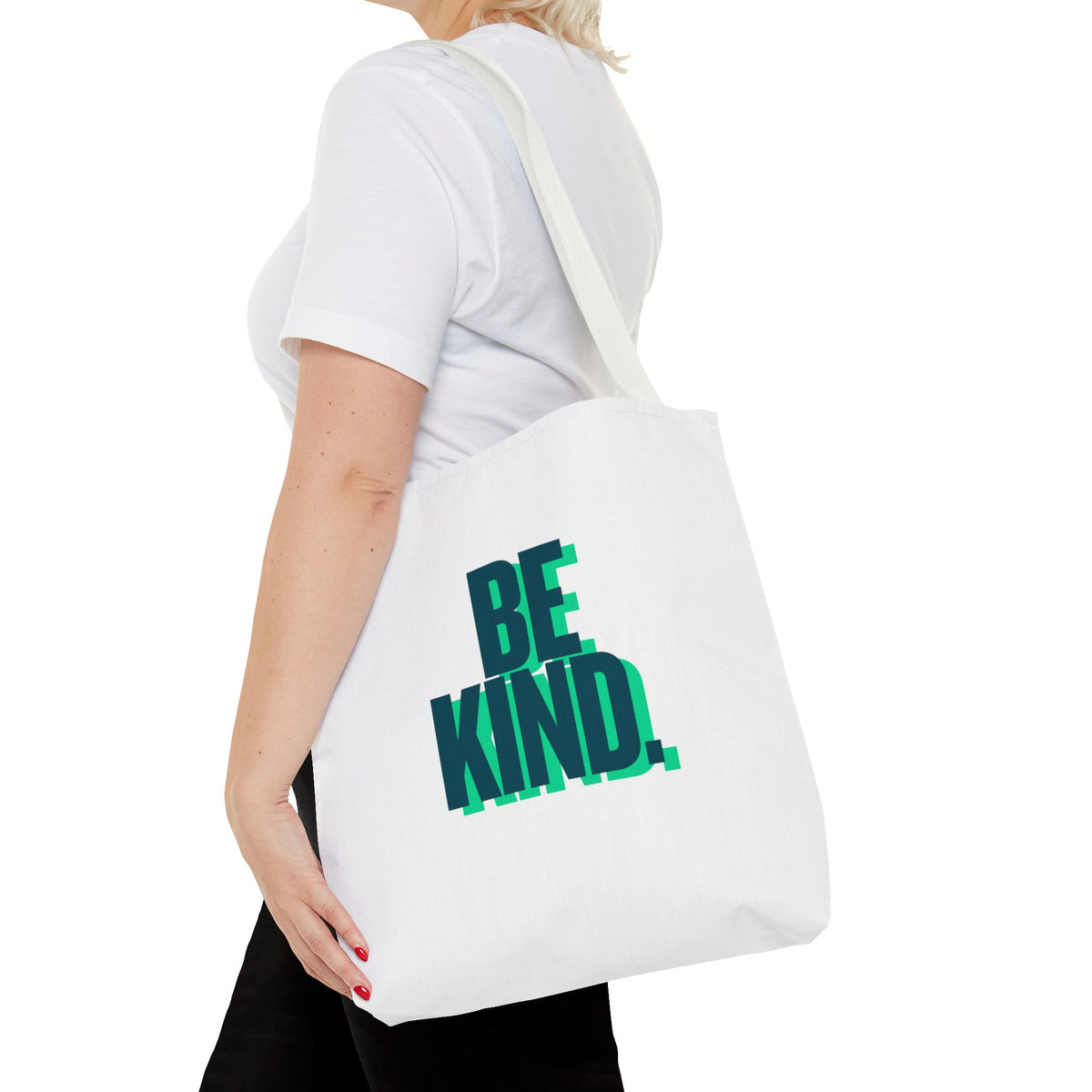 Be Kind Tote Bag – Bold Typographic Eco Shopper