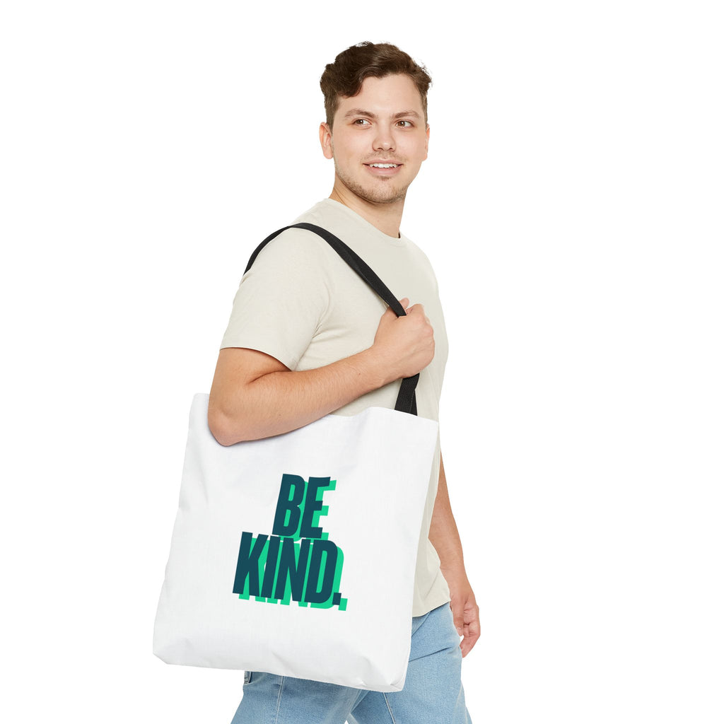 Be Kind Tote Bag – Bold Typographic Eco Shopper
