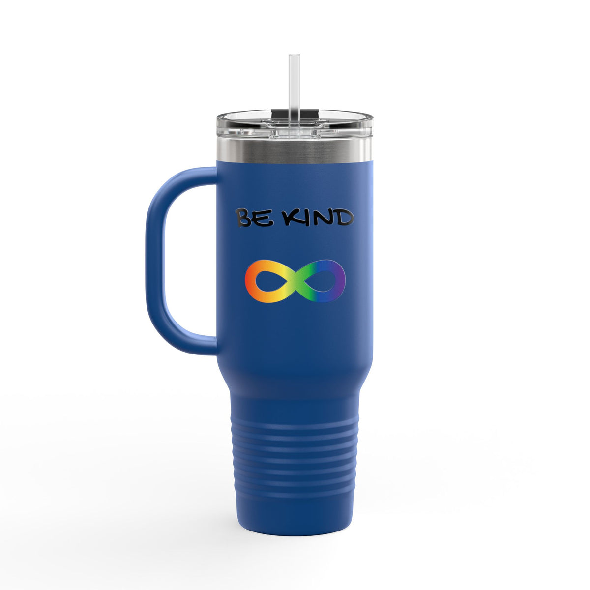 Be Kind Rainbow Infinity 40oz Insulated Travel Mug