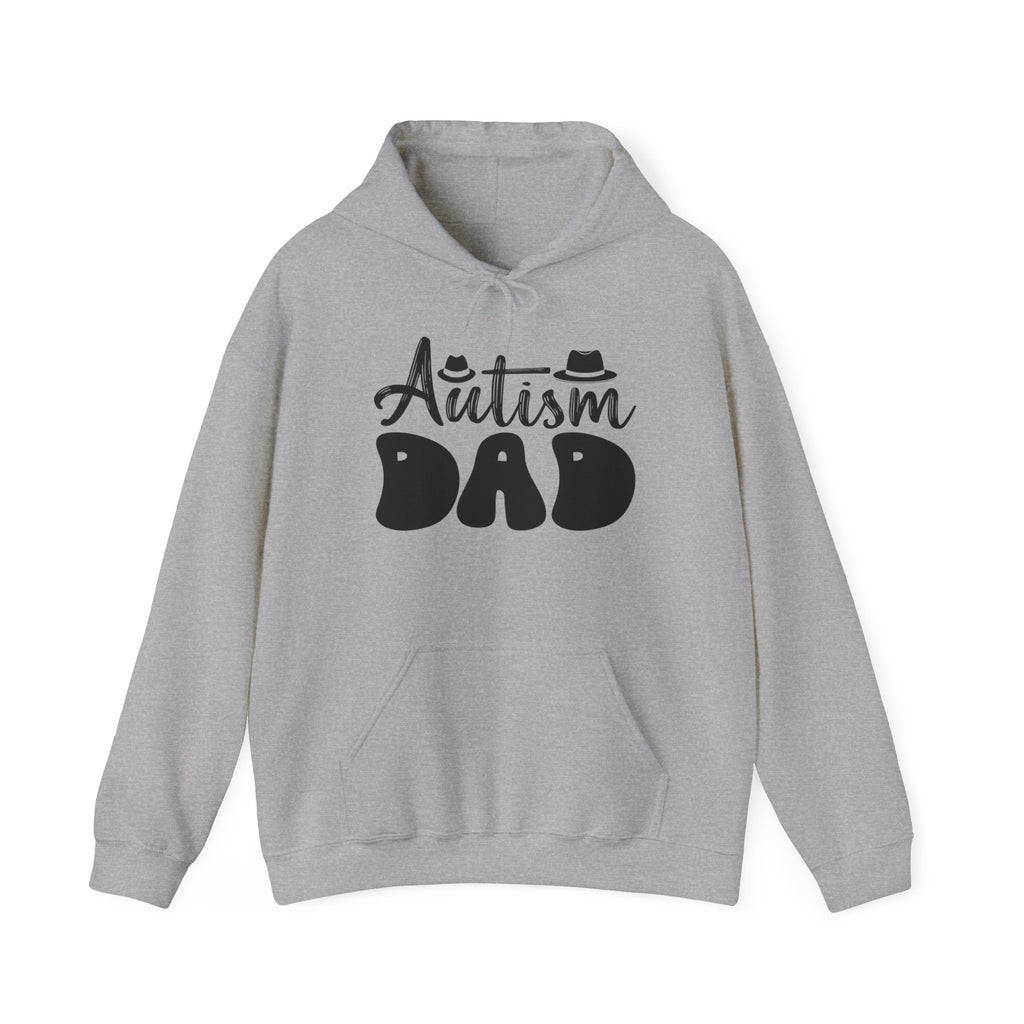 Autism Dad Unisex Heavy Blend™ Hoodie - Comfortable & Supportive Sweatshirt for Fathers