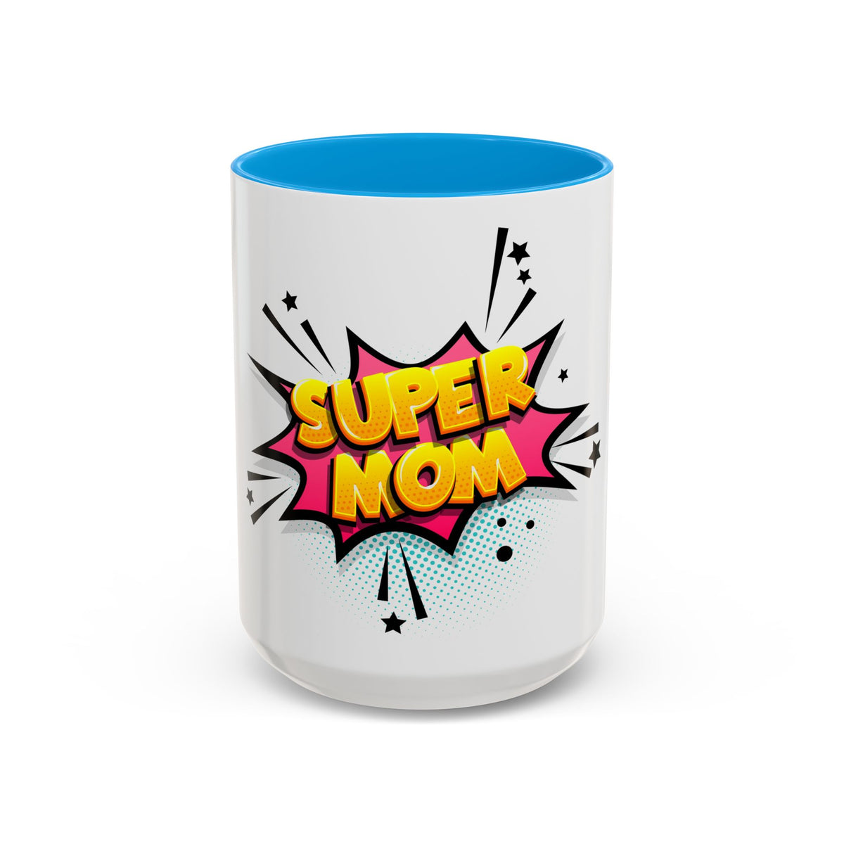 Super Mom Colorful Coffee Mug - Perfect Gift for Mother's Day