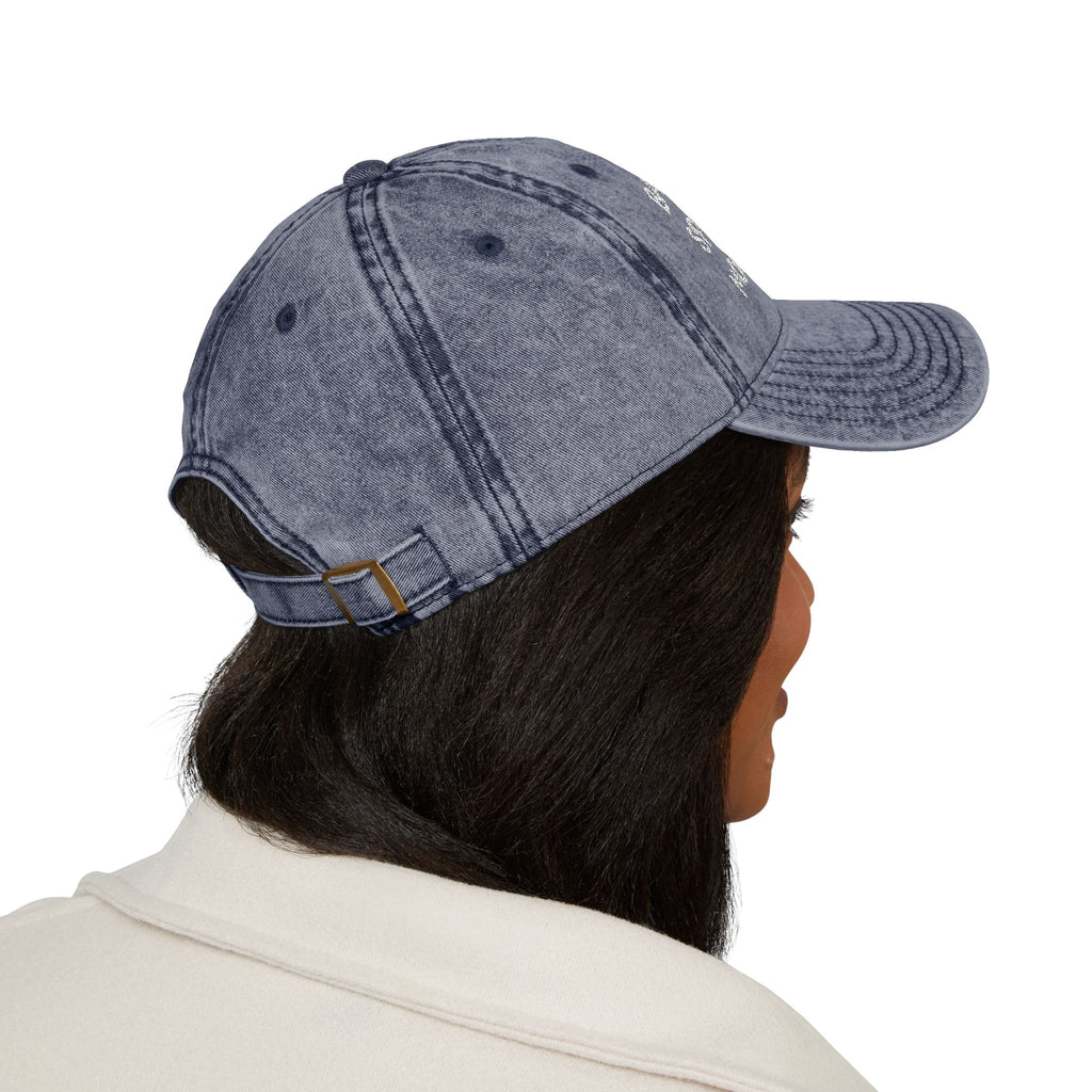 Vintage Embroidered Cap — "Bad Ass Special Needs Mom" Red