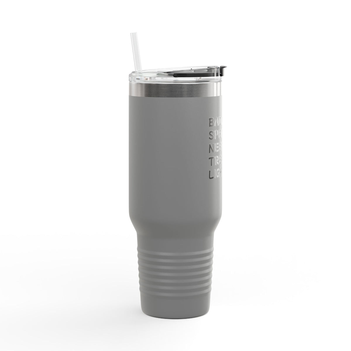 40oz Insulated Travel Mug — "Bad Ass Special Needs Mom" Tumbler