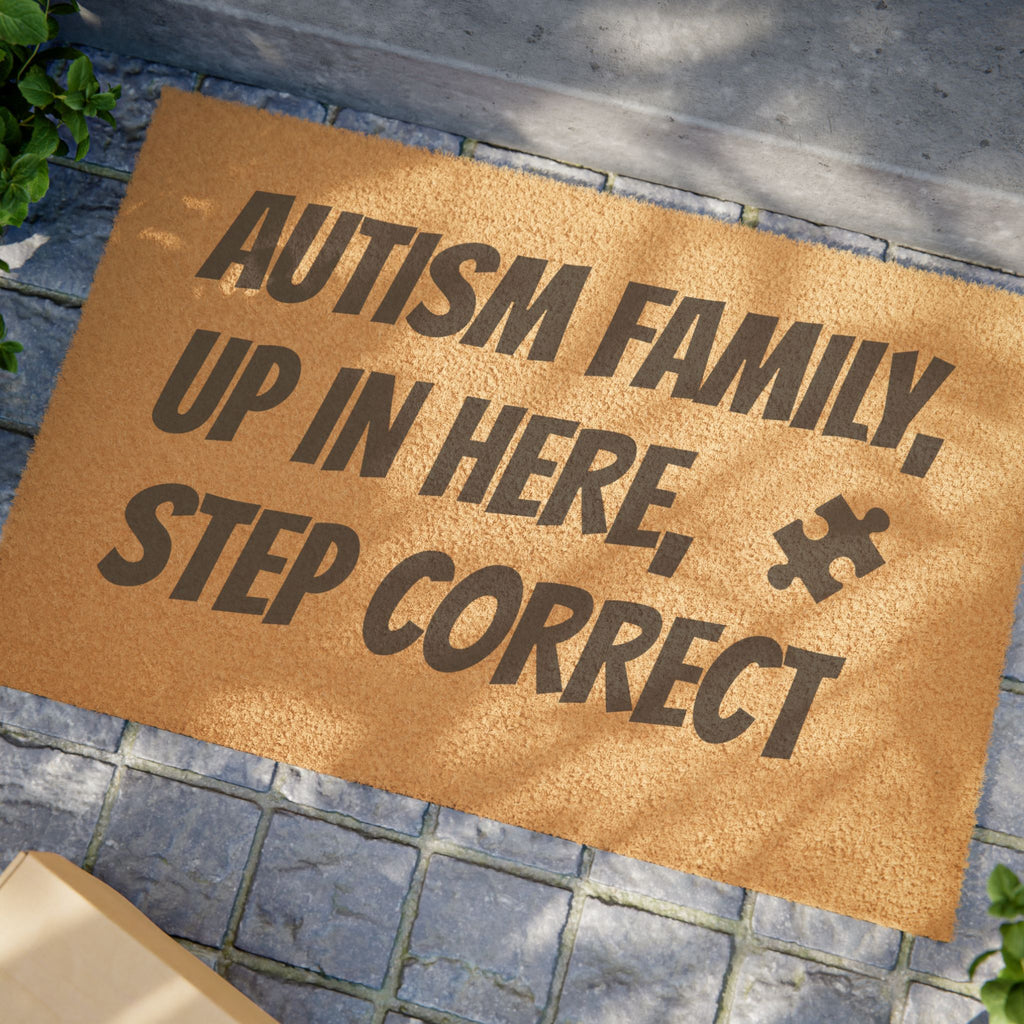 Autism Awareness Doormat