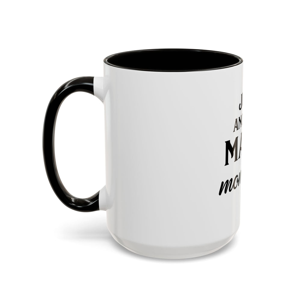 Just Another Manic Mom-Day Colorful Coffee Mug - 11oz & 15oz, Perfect Gift for Moms