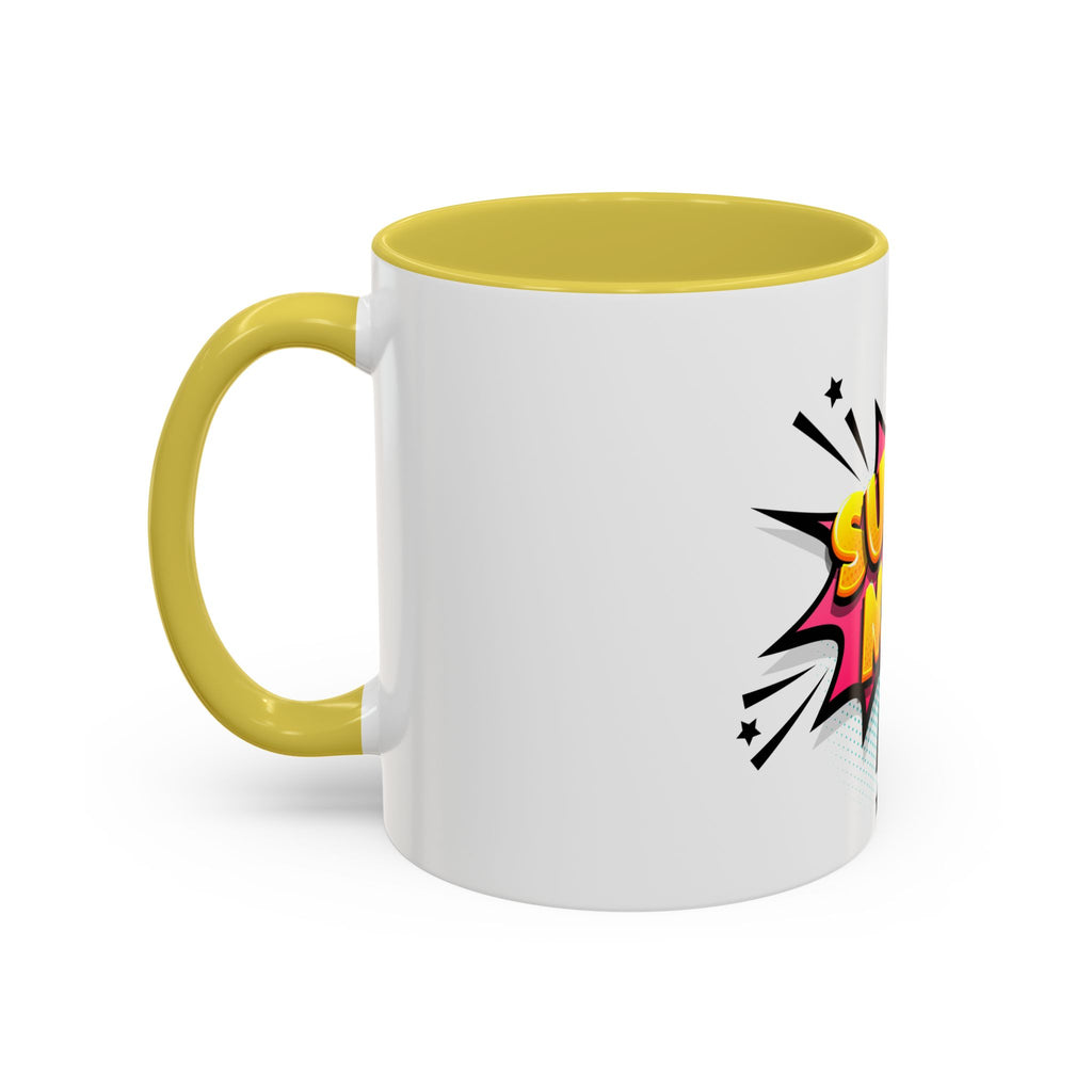 Super Mom Colorful Coffee Mug - Perfect Gift for Mother's Day