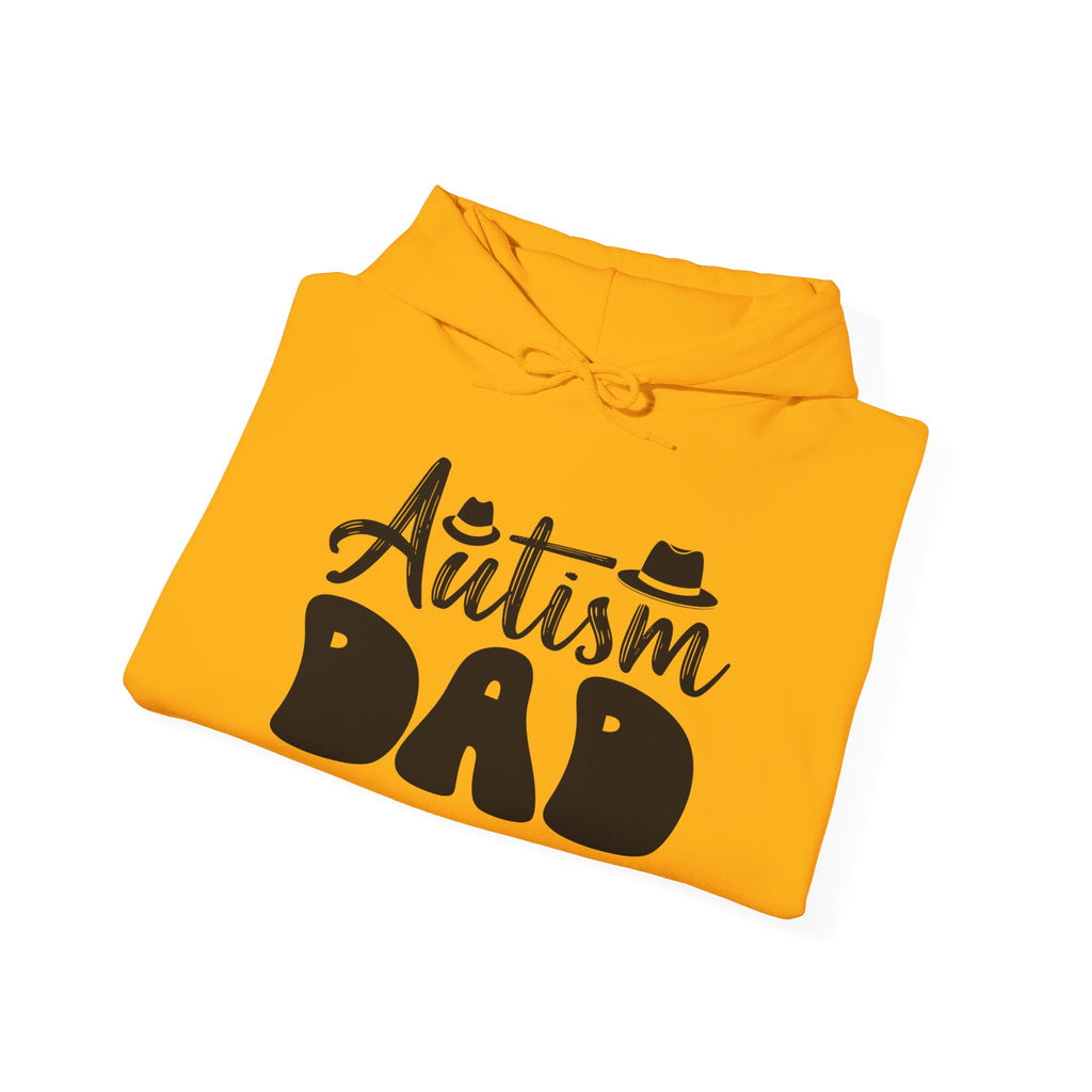 Autism Dad Unisex Heavy Blend™ Hoodie - Comfortable & Supportive Sweatshirt for Fathers