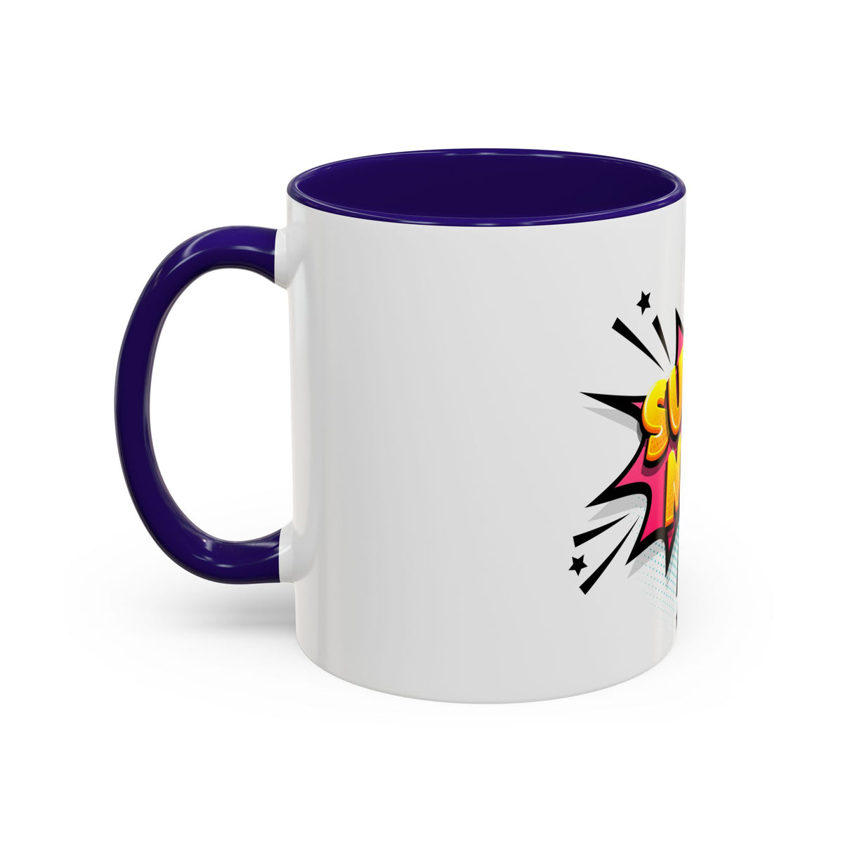 Super Mom Colorful Coffee Mug - Perfect Gift for Mother's Day