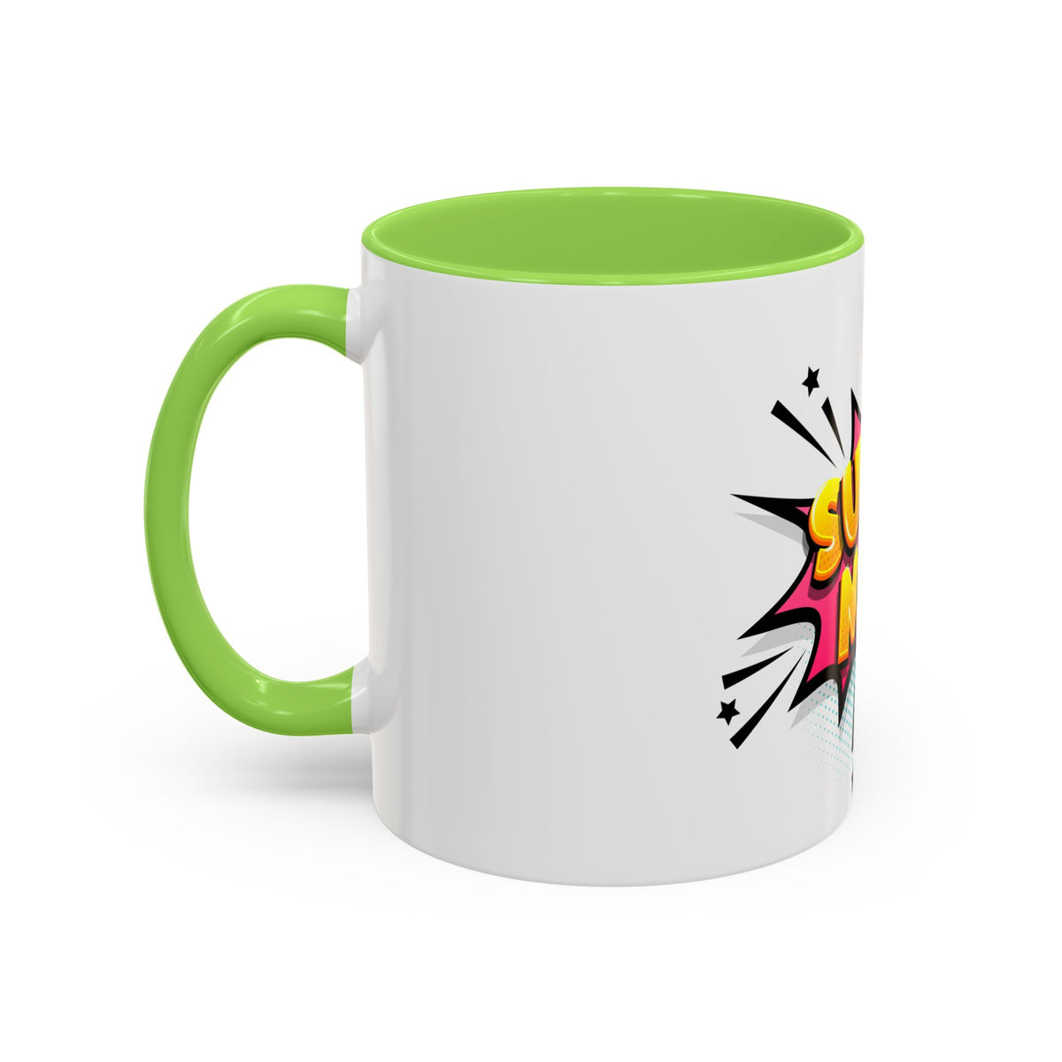 Super Mom Colorful Coffee Mug - Perfect Gift for Mother's Day