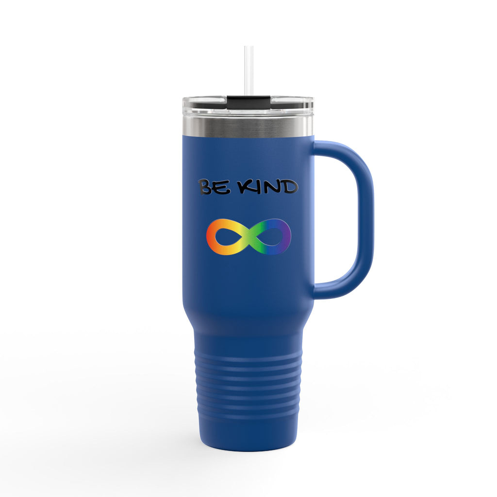 Be Kind Rainbow Infinity 40oz Insulated Travel Mug