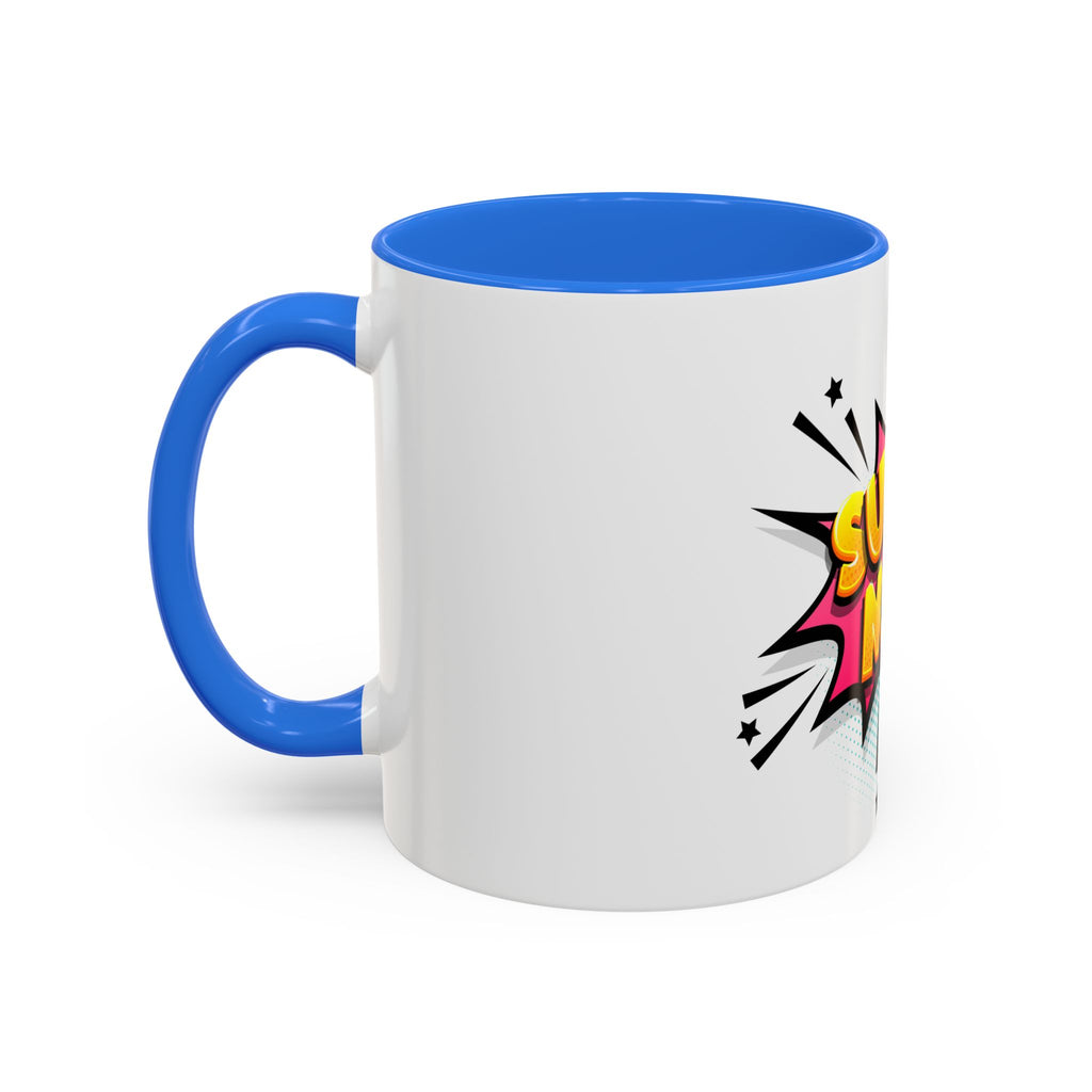 Super Mom Colorful Coffee Mug - Perfect Gift for Mother's Day