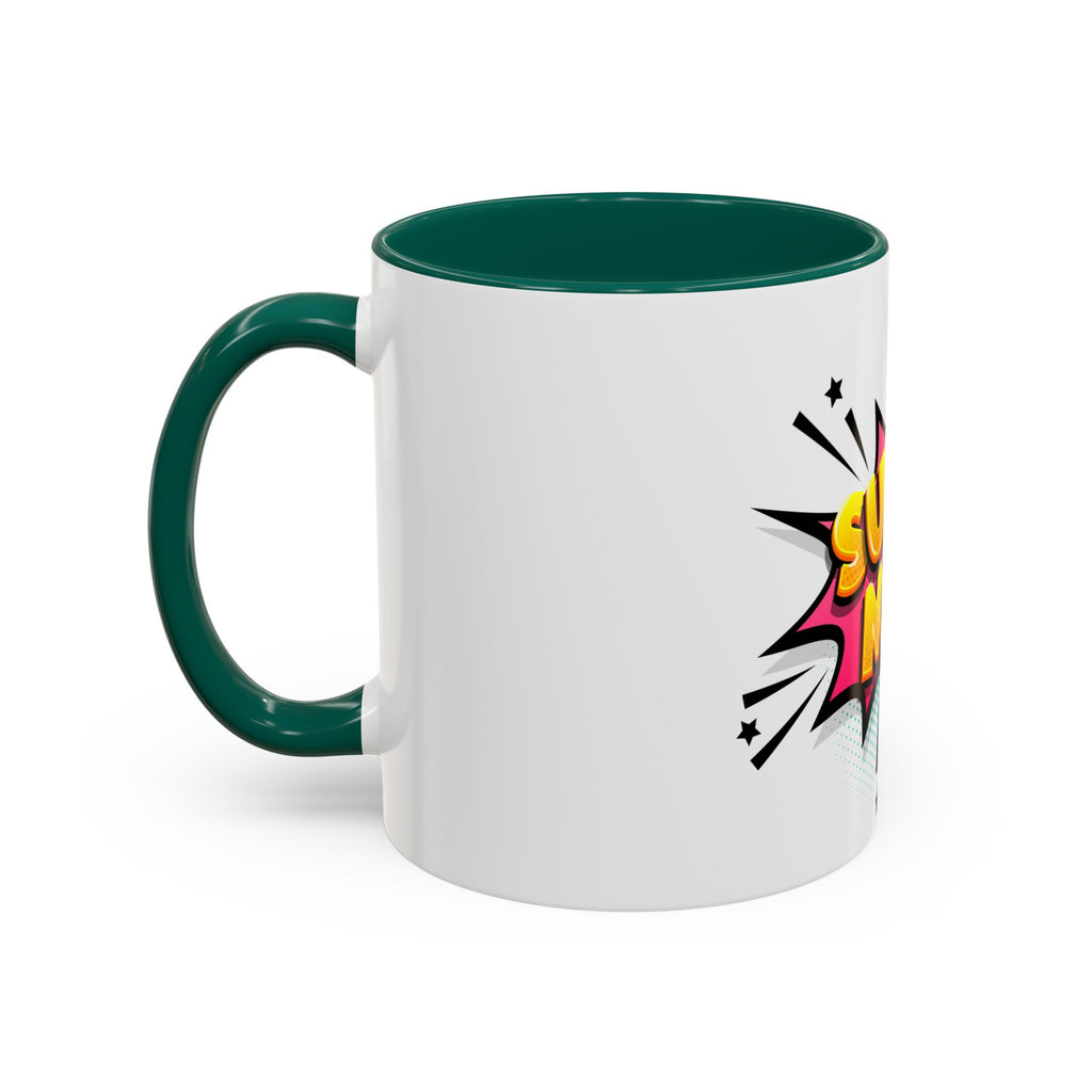 Super Mom Colorful Coffee Mug - Perfect Gift for Mother's Day