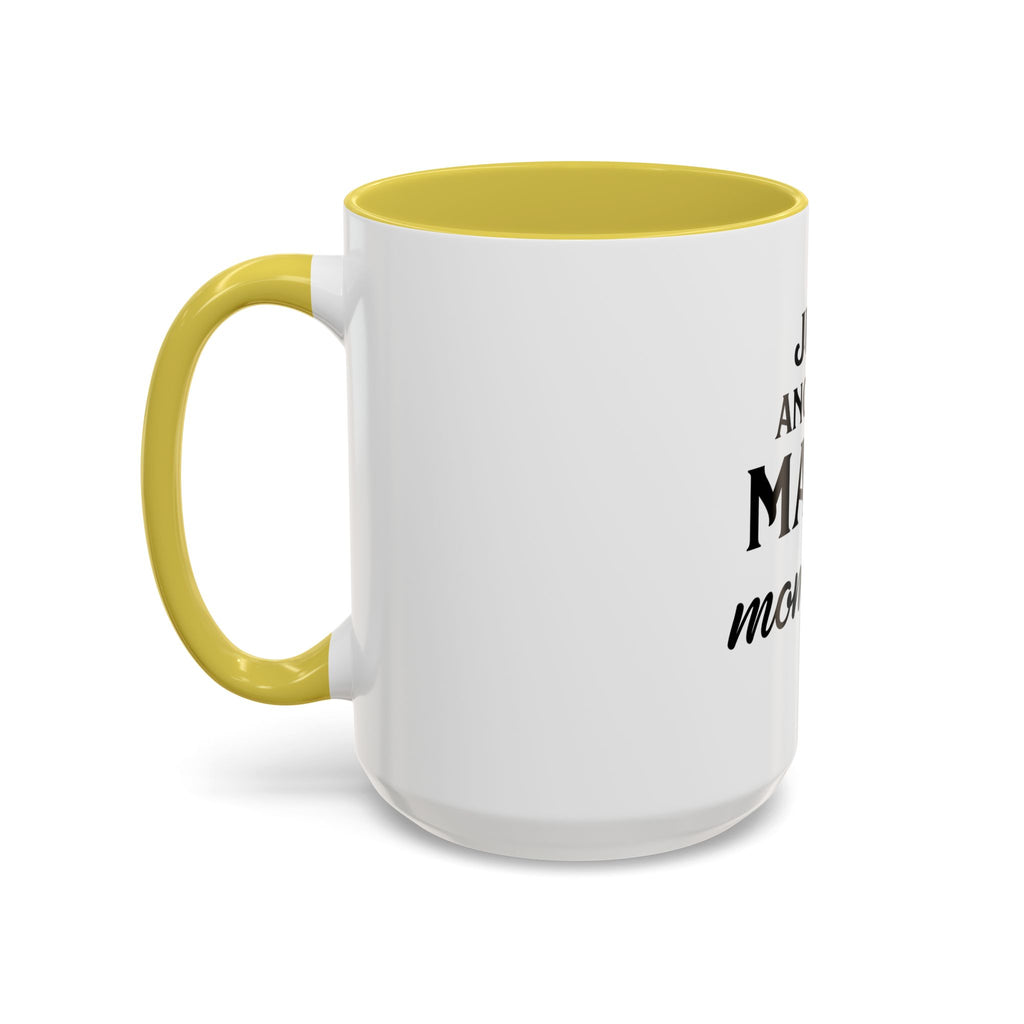 Just Another Manic Mom-Day Colorful Coffee Mug - 11oz & 15oz, Perfect Gift for Moms