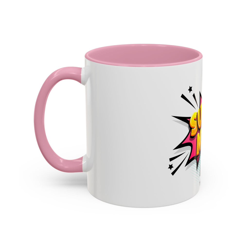 Super Mom Colorful Coffee Mug - Perfect Gift for Mother's Day