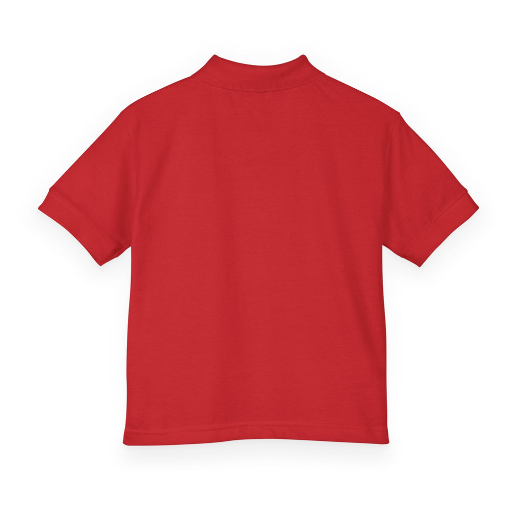 Youth Polo Shirt - 'Certified Autism Kid' Embroidered Chest Logo