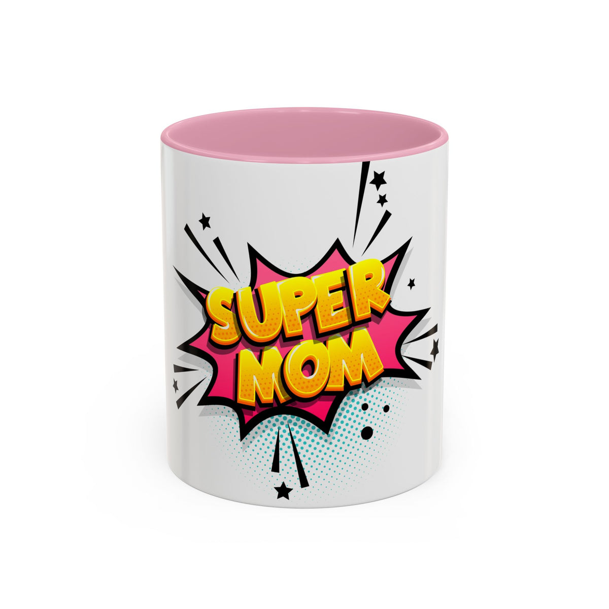 Super Mom Colorful Coffee Mug - Perfect Gift for Mother's Day