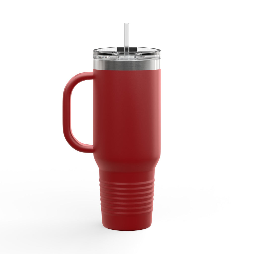 40oz Insulated Travel Mug — "Bad Ass Special Needs Mom" Tumbler