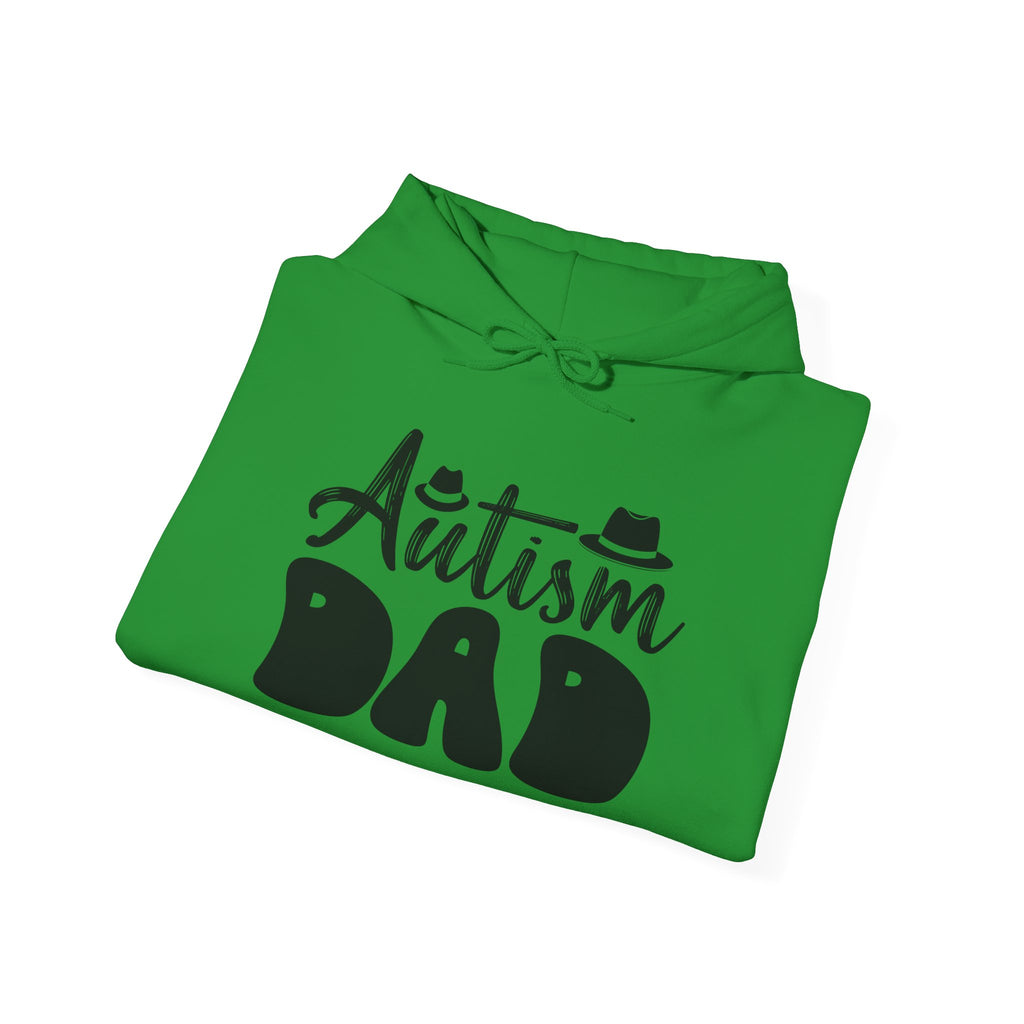 Autism Dad Unisex Heavy Blend™ Hoodie - Comfortable & Supportive Sweatshirt for Fathers