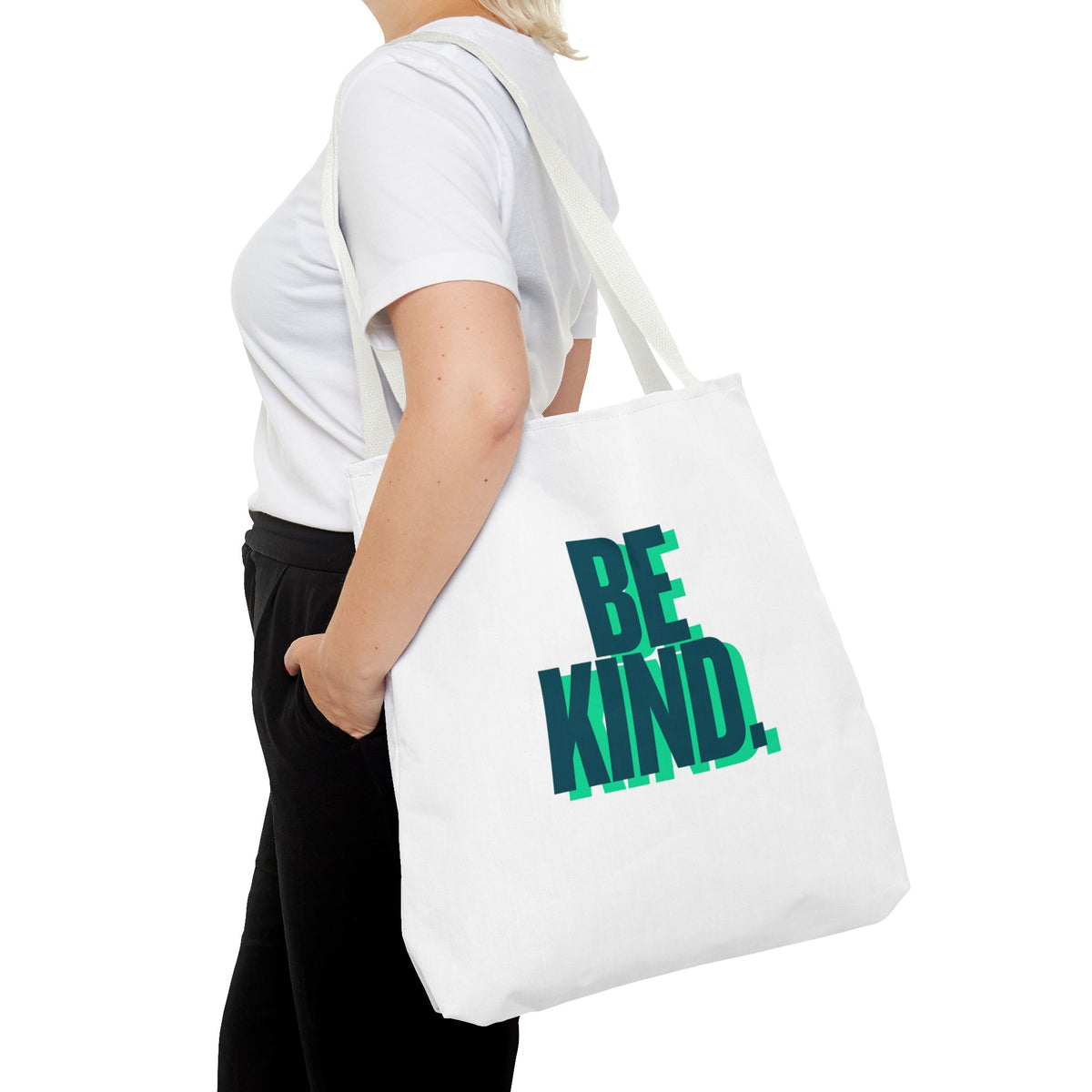 Be Kind Tote Bag – Bold Typographic Eco Shopper