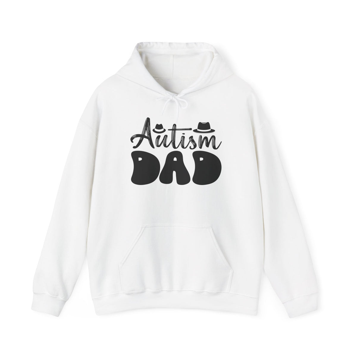 Autism Dad Unisex Heavy Blend™ Hoodie - Comfortable & Supportive Sweatshirt for Fathers