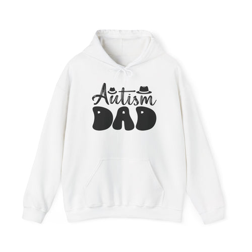 Autism Dad Unisex Heavy Blend™ Hoodie - Comfortable & Supportive Sweatshirt for Fathers