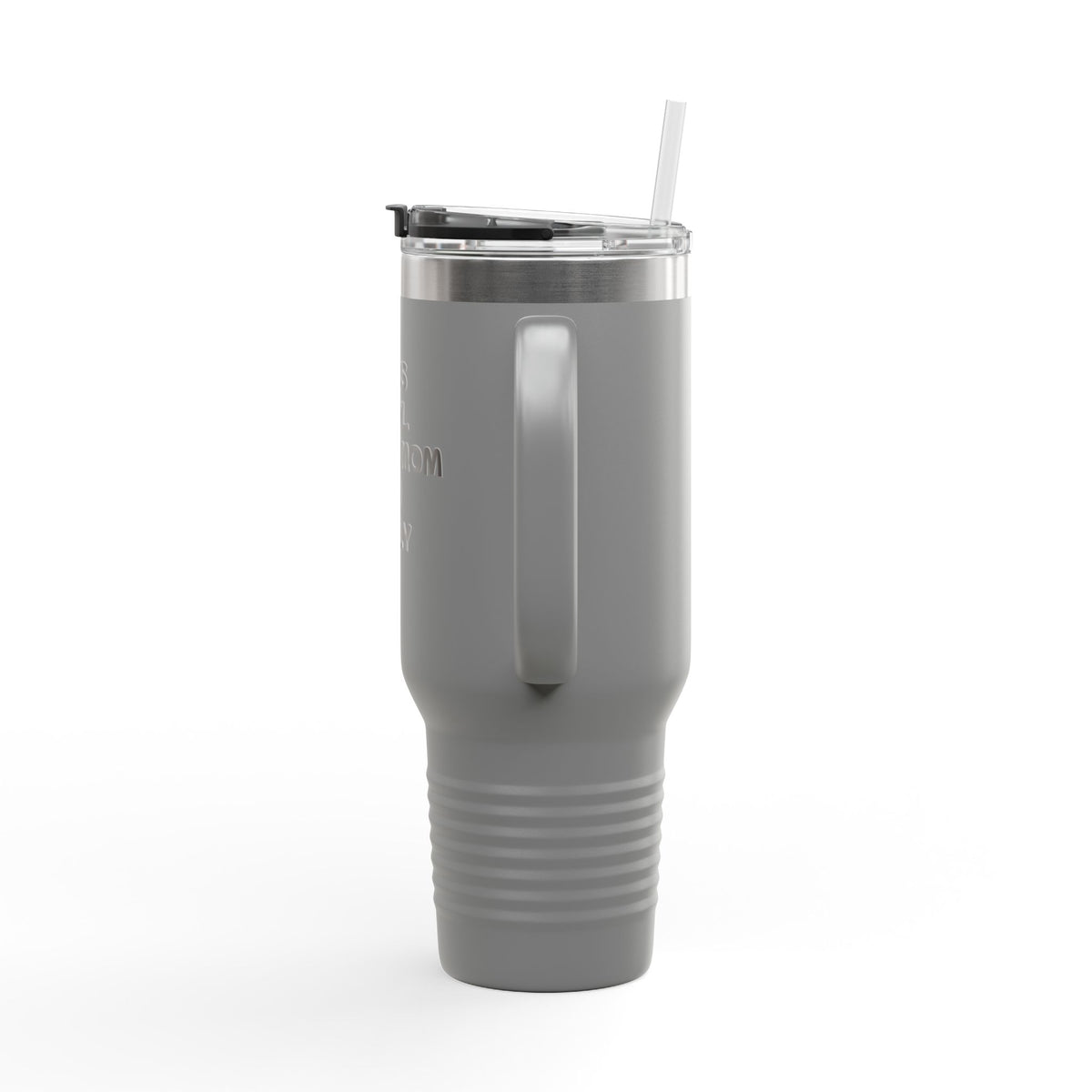 40oz Insulated Travel Mug — "Bad Ass Special Needs Mom" Tumbler