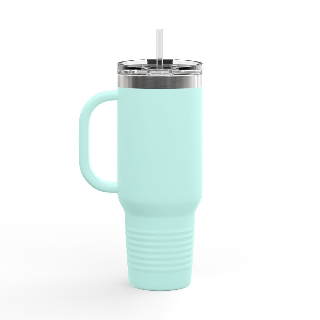 40oz Insulated Travel Mug — "Bad Ass Special Needs Mom" Tumbler