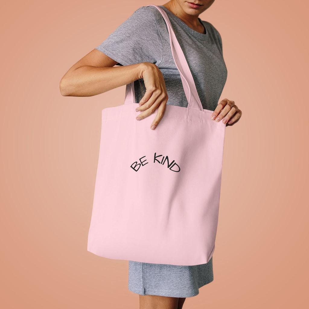 Be Kind Cotton Tote Bag – Minimalist Eco-Friendly Market Tote