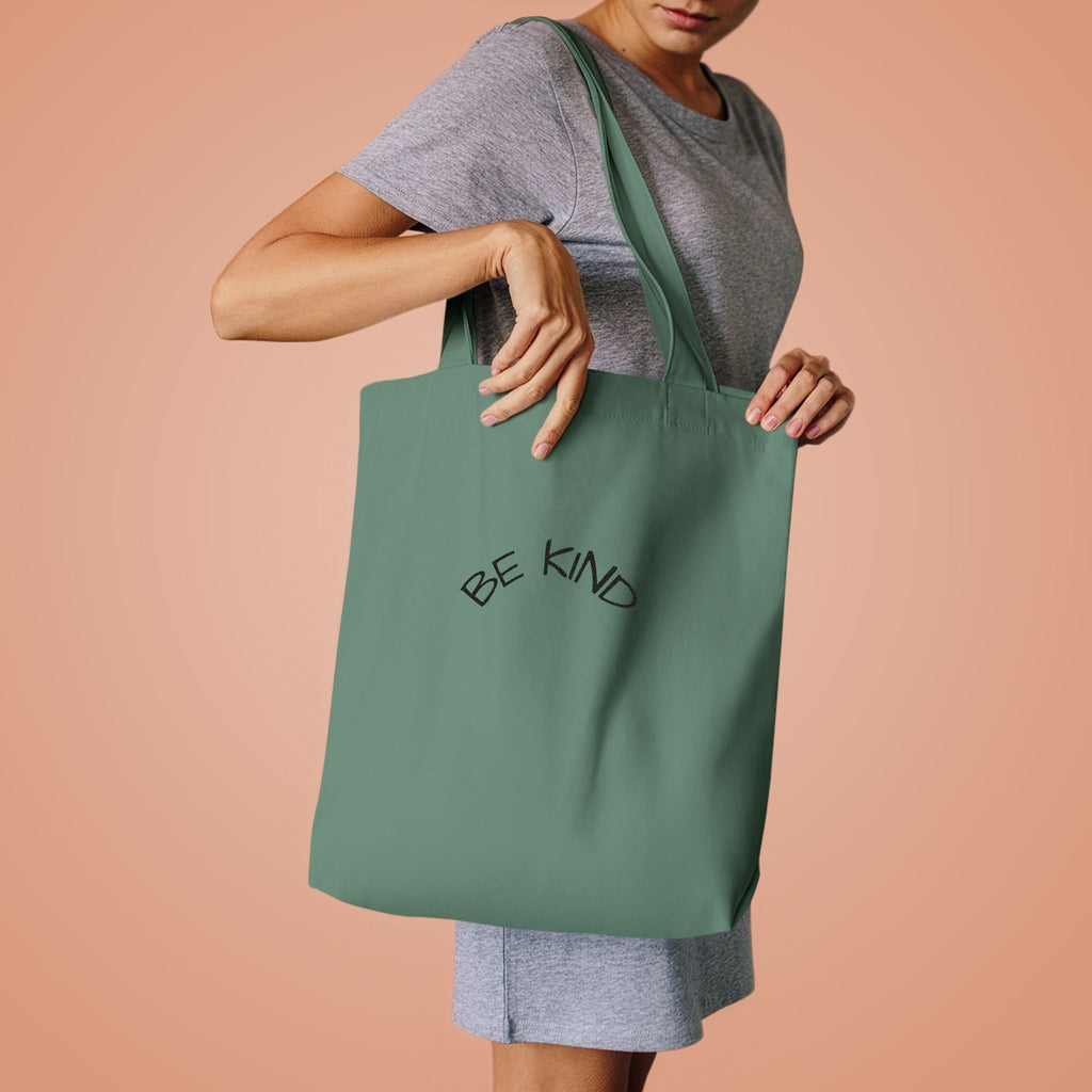 Be Kind Cotton Tote Bag – Minimalist Eco-Friendly Market Tote