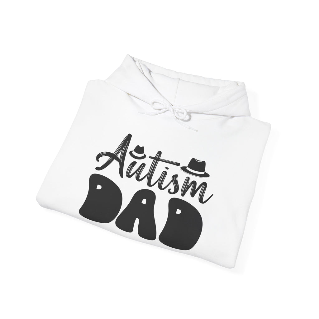 Autism Dad Unisex Heavy Blend™ Hoodie - Comfortable & Supportive Sweatshirt for Fathers