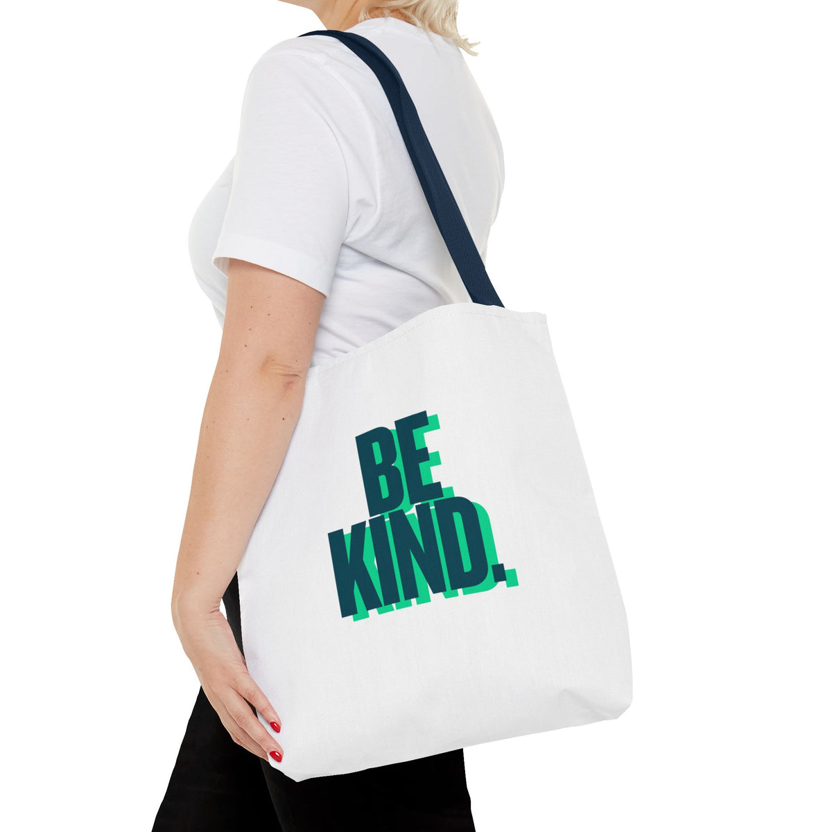 Be Kind Tote Bag – Bold Typographic Eco Shopper