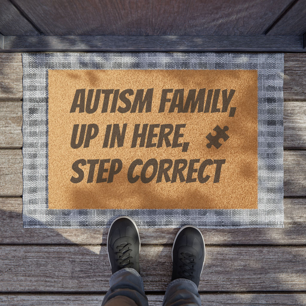 Autism Awareness Doormat