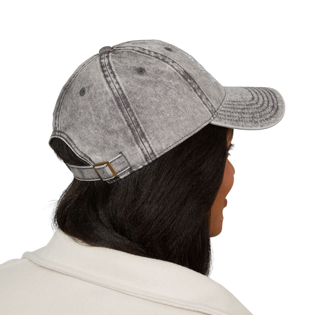 Vintage Embroidered Cap — "Bad Ass Special Needs Mom" Red