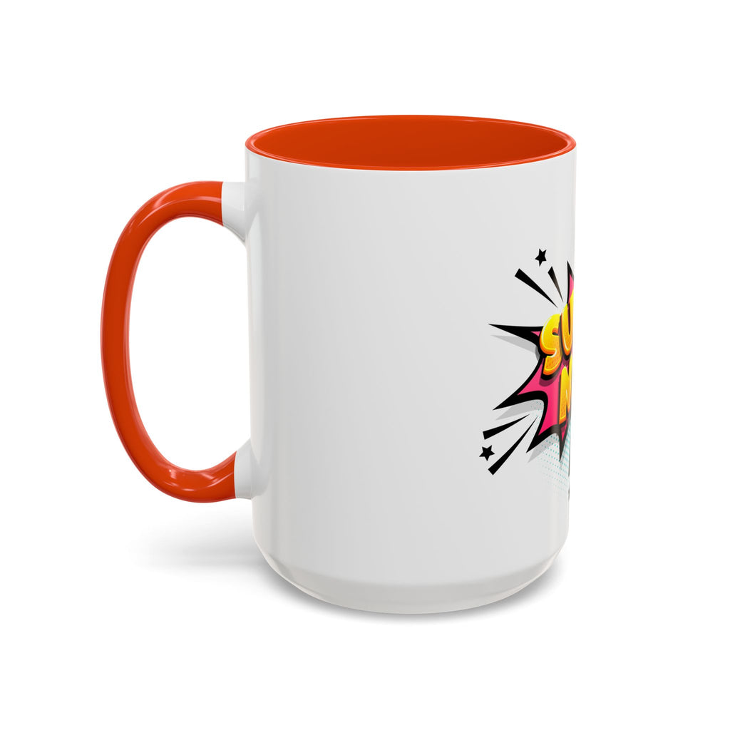 Super Mom Colorful Coffee Mug - Perfect Gift for Mother's Day