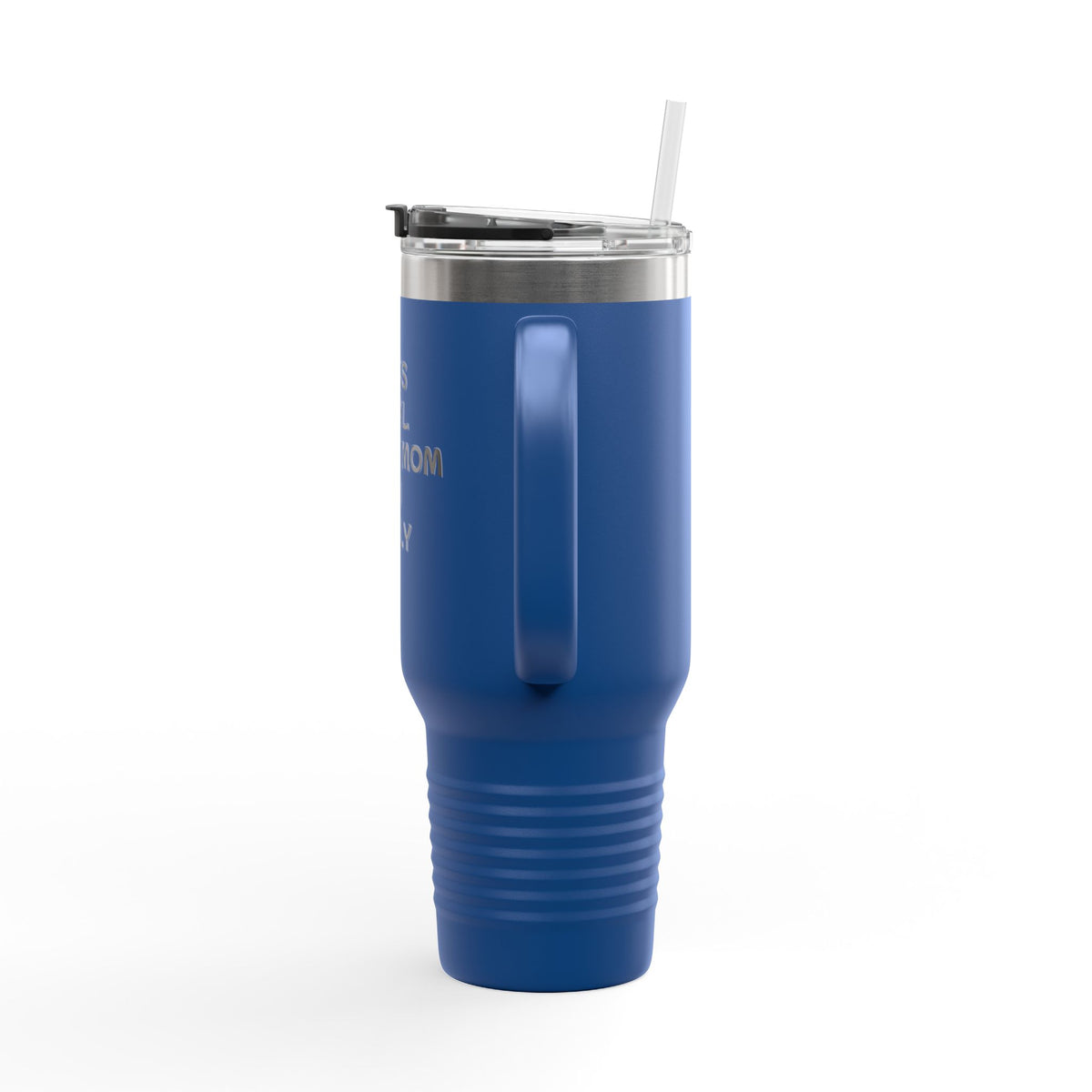 40oz Insulated Travel Mug — "Bad Ass Special Needs Mom" Tumbler