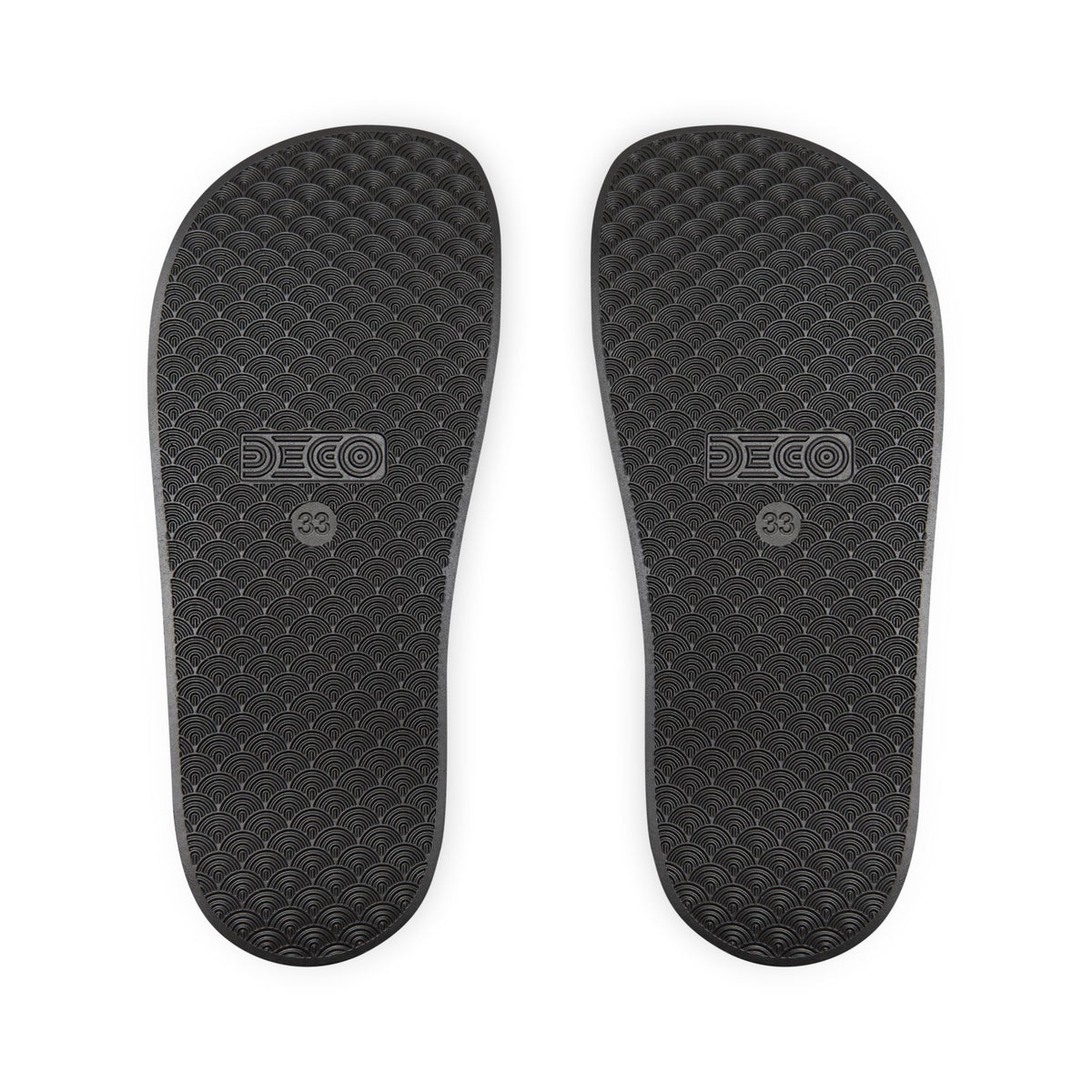 Youth Slide Sandals — "BE KIND" White Slides with Removable Strap