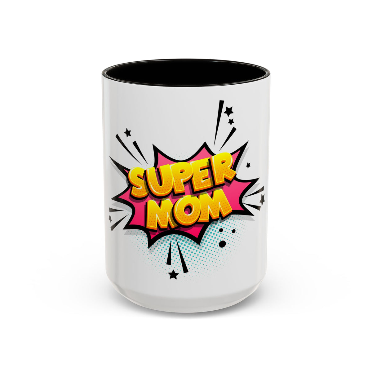 Super Mom Colorful Coffee Mug - Perfect Gift for Mother's Day