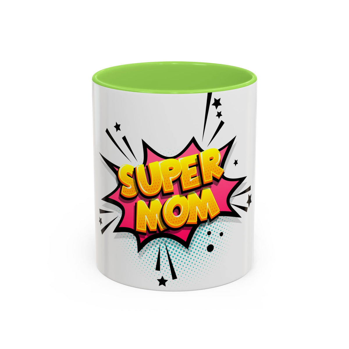 Super Mom Colorful Coffee Mug - Perfect Gift for Mother's Day
