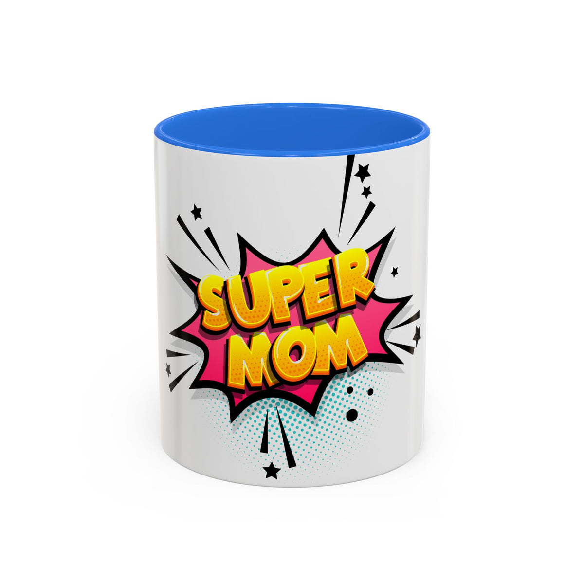 Super Mom Colorful Coffee Mug - Perfect Gift for Mother's Day