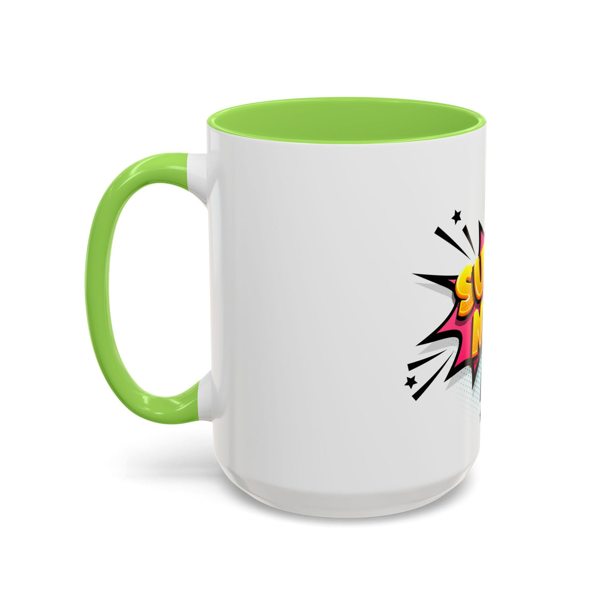 Super Mom Colorful Coffee Mug - Perfect Gift for Mother's Day