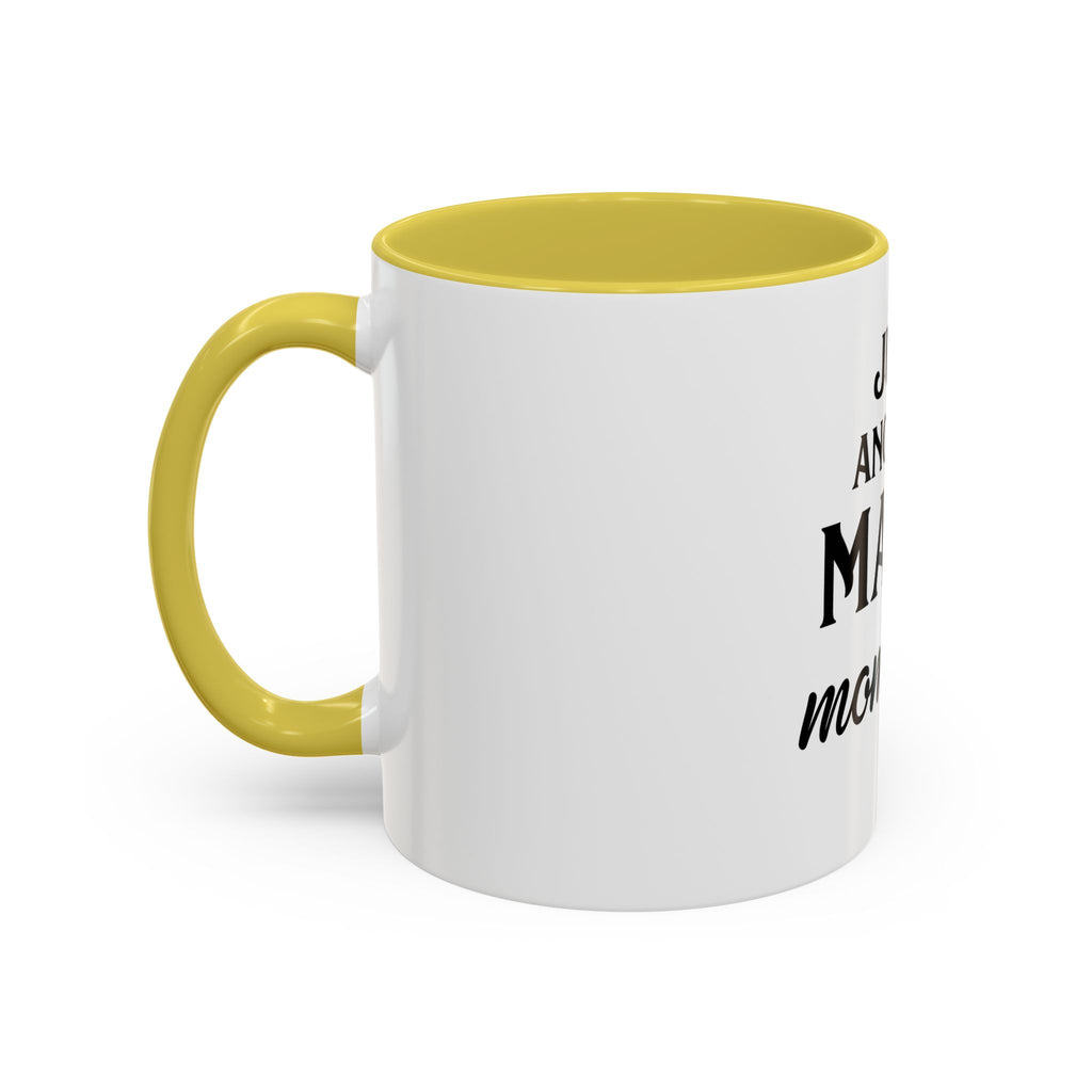 Just Another Manic Mom-Day Colorful Coffee Mug - 11oz & 15oz, Perfect Gift for Moms