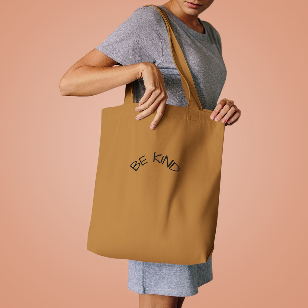Be Kind Cotton Tote Bag – Minimalist Eco-Friendly Market Tote