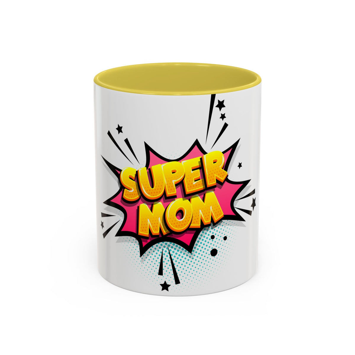 Super Mom Colorful Coffee Mug - Perfect Gift for Mother's Day