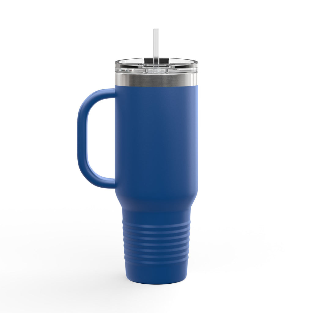 40oz Insulated Travel Mug — "Bad Ass Special Needs Mom" Tumbler
