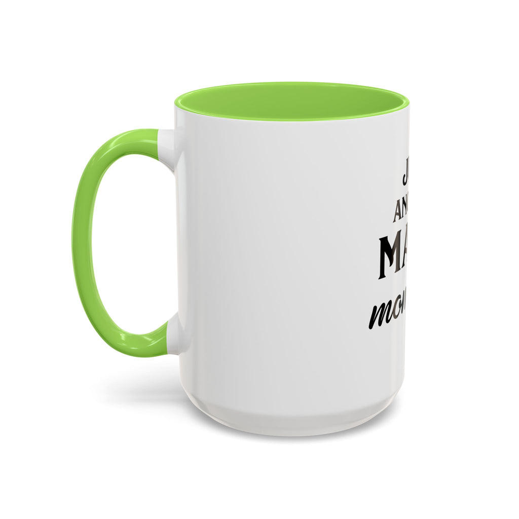Just Another Manic Mom-Day Colorful Coffee Mug - 11oz & 15oz, Perfect Gift for Moms